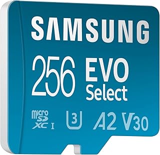 Samsung EVO Select (2024) microSD Card + SD…