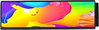 Compare VSDISPLAY 12.6 Inch IPS LCD Monitor 1920x515 Display with Mini HDMI to HDMI Cable Kit,Fit for DIY Y60 PC Case Screen at KSA Price