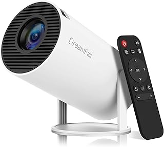 Mini Projector, Support 4K 1080P Portable Projector…