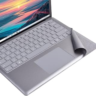 Compare Full Size Keyboard Palm Rest Protector for Microsoft Surface LaptopLaptop 2 Palm PadsWrist Rest, for Stained Keyboard, Renovation Cover Decal 13.5 Inch Opaque Grey at KSA Price