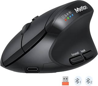 MEETION Ergonomic Vertical Mouse, Wireless Bluetooth…