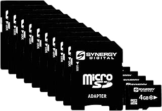 Synergy Digital 4GB Micro SDHC Secure Digital Memory…