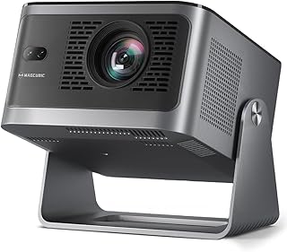 Smart Projector with 4K Support, Portable Projectors…