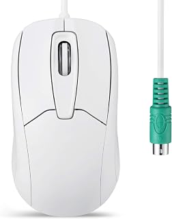 Compare Perixx PERIMICE209 P, Wired PS2 Optical Mouse with Scroll Wheel and 1000 DPI, White at KSA Price
