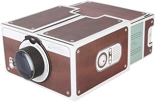 Mini Projector 14.5x8 cm Smart DIY Home Cinema…