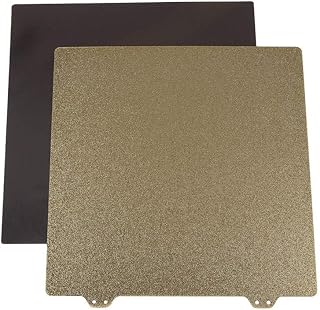 Compare 3D printer accessories, 300 * 300mm Magnetic Flexible Hotbed Surface AB Side Heated Bed Sticker with Magnetic Block printer at KSA Price