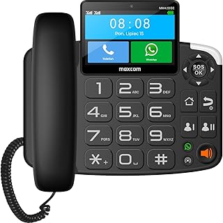 Maxcom MM42D SE 4G VoLTE - Corded Desk Smartphone…