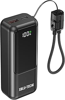 ET-W1 10000mAh 22.5W Fast Charging Power Bank with…