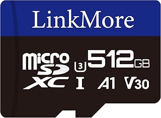 Compare LinkMore 512GB Micro SDXC Card, A1, UHSI, U3, V30, Class 10 Compatible, Read Speed Up to 95 MBs,Write Speed Up to 75 MBs, SD Adapter Included at KSA Price