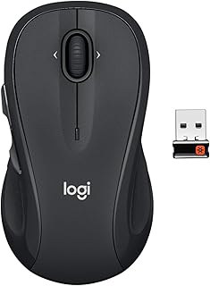 Compare Logitech M510 Wireless Computer Mouse for PC with USB Unifying Receiver  Graphite at KSA Price