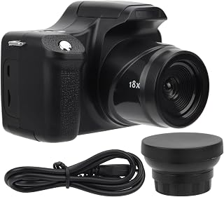 HD SLR Camera, 18X Zoom Portable USB Charging…