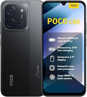 Compare POCO C85 Dual SIM Black 8GB RAM 256GB 4G  Global Version at KSA Price