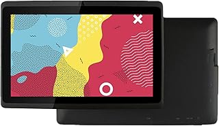 Compare Alisa Tablet,7 Inch Tablet Android Quadcore Processor WiFi Version Dual Camera Entertainment Machine Gift for Children Students Adults at KSA Price