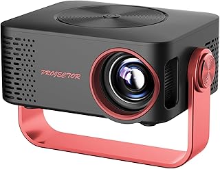 Mini Projector, 2025 Upgraded Full HD 1080P Support…