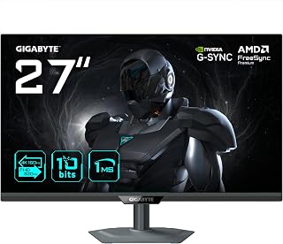 Compare GIGABYTE G27UP Gaming Monitor 27" 4K UHD  Dual Mode 4K 160Hz or FHD 320Hz, 3840x2160, 1ms, 400CDm², FreeSync Premium, HDR10, HDMI 2.1, DisplayPort 1.4 at KSA Price