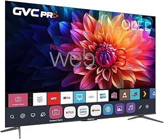 Compare GVC Pro smart QLED TV, WebOS system, Dolby Vision, 4K, Magic remote, works with Apple, Wall mount free, Builtin receiver, QLED55SH9055 at KSA Price