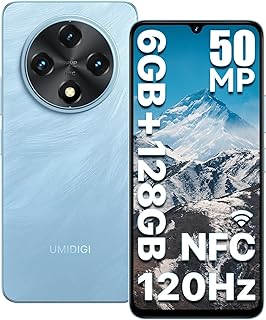 Compare UMIDIGI G100 Android 14,12GB +128GB,6000mAh,50MP Triple Camera,Dual 4G LTE Phone, NFC,AI Face Unlock,OTG,Blue at KSA Price