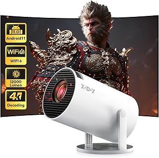[2025 Upgraded & Android 11.0] Mini Projector…