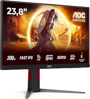 Compare AOC Ha Computer Monitor 60.5 Cm 23.8" 1920 X 1080 Pixels, W129158766 23.8 1920 X 1080 Pixels Full Hd Led Black, Red at KSA Price