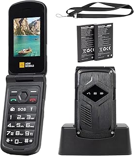 AGM M10 Rugged Feature Phone, Flip Basic Cellphone…