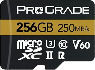 ProGrade Digital microSD Card V60 (256GB) -…