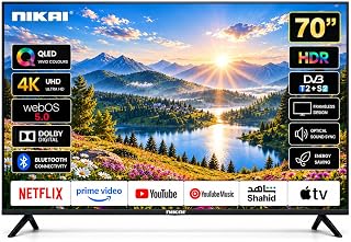 Nikai 70" Inch QLED WebOS 4K Smart UHD…