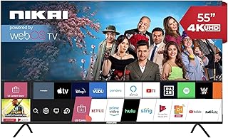 Nikai 55 Inch 4K LED Ultra HDR UHD…