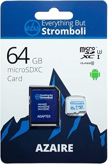 Compare Everything But Stromboli 64GB Azaire MicroSD Memory Card Plus Adapter Works with Motorola Phones G Series Moto G7, G7 Play, G7 Power, G6, G6 Play, G6 Plus Speed Class 10, U3, UHS1, Micro SDXC Card at KSA Price