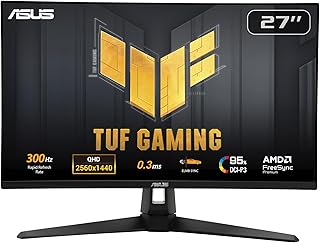 ASUS TUF Gaming 27" 1440P Monitor (VG27AQM5A)…