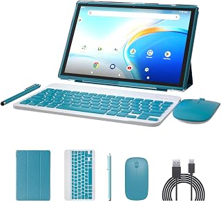 NOVOJOY 2 in 1 Tablet 10 Inch Android…