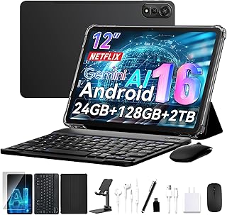 Compare Tablet 12 inch N90, Android 16 Tablet with Keyboard, Gemini Ai 3.5 at KSA Price