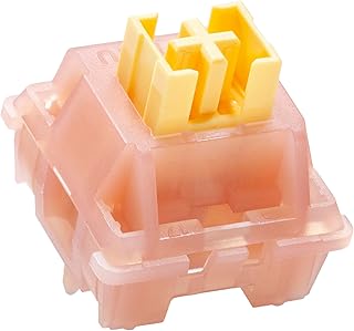 Compare KPREPUBLIC Outemu Silent Peach V3 Switch Linear Tactile Lime for Mechanical Keyboard POM PA66 Factory Lubed OTM V3 Silent Peach No LiGuide Switch x90 at KSA Price
