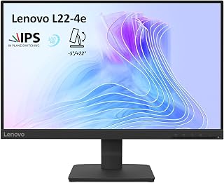 Compare Lenovo L224e Monitor | 21.5inch FHD display with IPS panel, 99% sRGB color space coverage & 1300:1 contrast ratio, Ergonomic tilt stand for adjustability 67D5KAC6AE at KSA Price