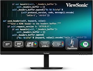 Compare ViewSonic VG2709U2K, 27 inch, QHD Quad HD, 100Hz, 4ms, Ergonomic tilt, swivel, pivot and height adjustment, HDMI 2.0 with HDCP 2.2: 1 at KSA Price