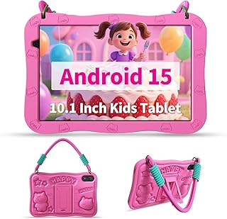 Compare Android 15 Kids Tablet 10.1" 32GB Storage Parental Controls Toddler Tablet at KSA Price