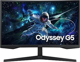 Compare Samsung 27,Curved,300 cd㎡,Mega DCR,HDR10,2,560 x 1,440,1 MPRT,165Hz,Eye Saver Mode,Flicker Free,FreeSync Premium,Refresh Rate Optimizor,Super Arena Gaming UX,1Display Port,1HDMI2.0,BLACK Color at KSA Price