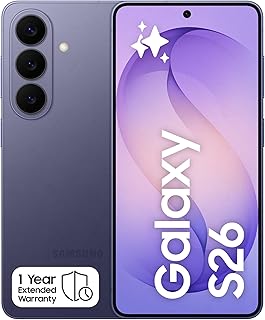 Samsung Galaxy S26 Cobalt Violet, 256GB Storage,…