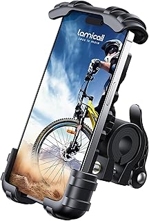 Lamicall Bike Phone Holder, Motorcycle Phone Mount…