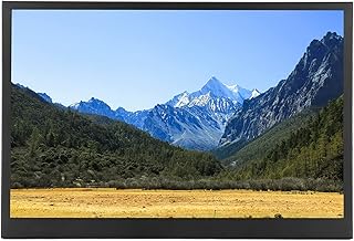 Compare 15 Inch Monitor, 300cdm2 16:9 Screen Width 3. 5mm Input Portable Monitor 8ms Response Speed for Game Device for Computer for Cellphone at KSA Price