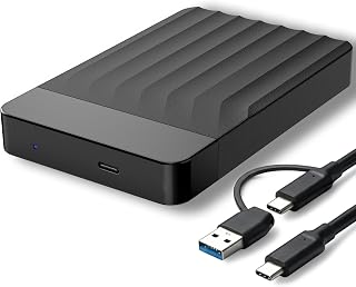 Compare 750GB USB 3.0 Hard Drive TypeC for Portable External Data Storage, Macbook, iMacs, PCs, Laptops, Xbox One & PS4 Consoles Capacity, 750GB at KSA Price