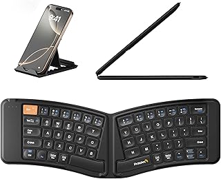 ProtoArc Ergonomic Foldable Keyboard, XK03 Split Folding…