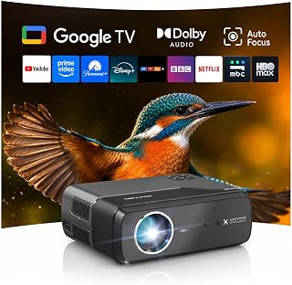 Compare 4K Projector with Google TV, Native 1080P Smart Home Cinema Projector at KSA Price