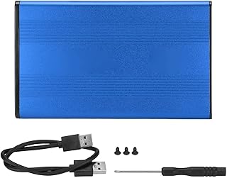 Compare External Hard Drive Enclosure for 2.5inch SATA Hard Drives and SSD Solidity State Drives, 2TB USB3.0 to SATA HDD Enclosure Hard Drive Caseblue at KSA Price