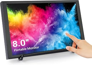 ELECROW 8 Inch Touchscreen Monitor, 1280x800 IPS…
