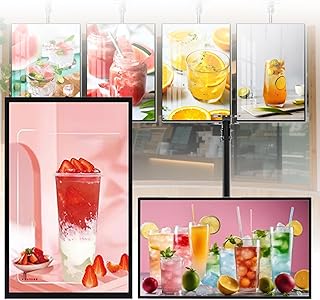 Slim LED Programmable Sign with Smart Split Screen(1gb+32gb),…