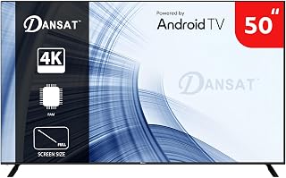 Dansat 50-Inch 4K Ultra HD Smart Android Television,…