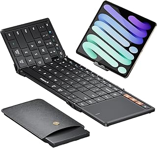 ProtoArc Foldable Keyboard with Touchpad, XK01 TP…