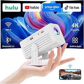Compare Mini Projector with Wifi and Bluetooth,4K Supported Smart Projector at KSA Price