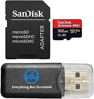 Everything But Stromboli SanDisk UHS-I 512GB MicroSDXC…