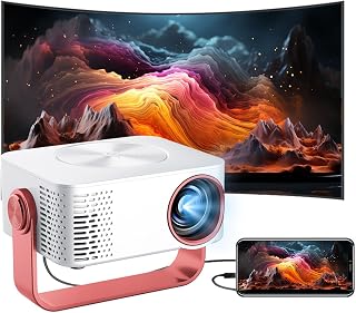 Jectse Portable Projector 1080p Support, Auto Correction,…
